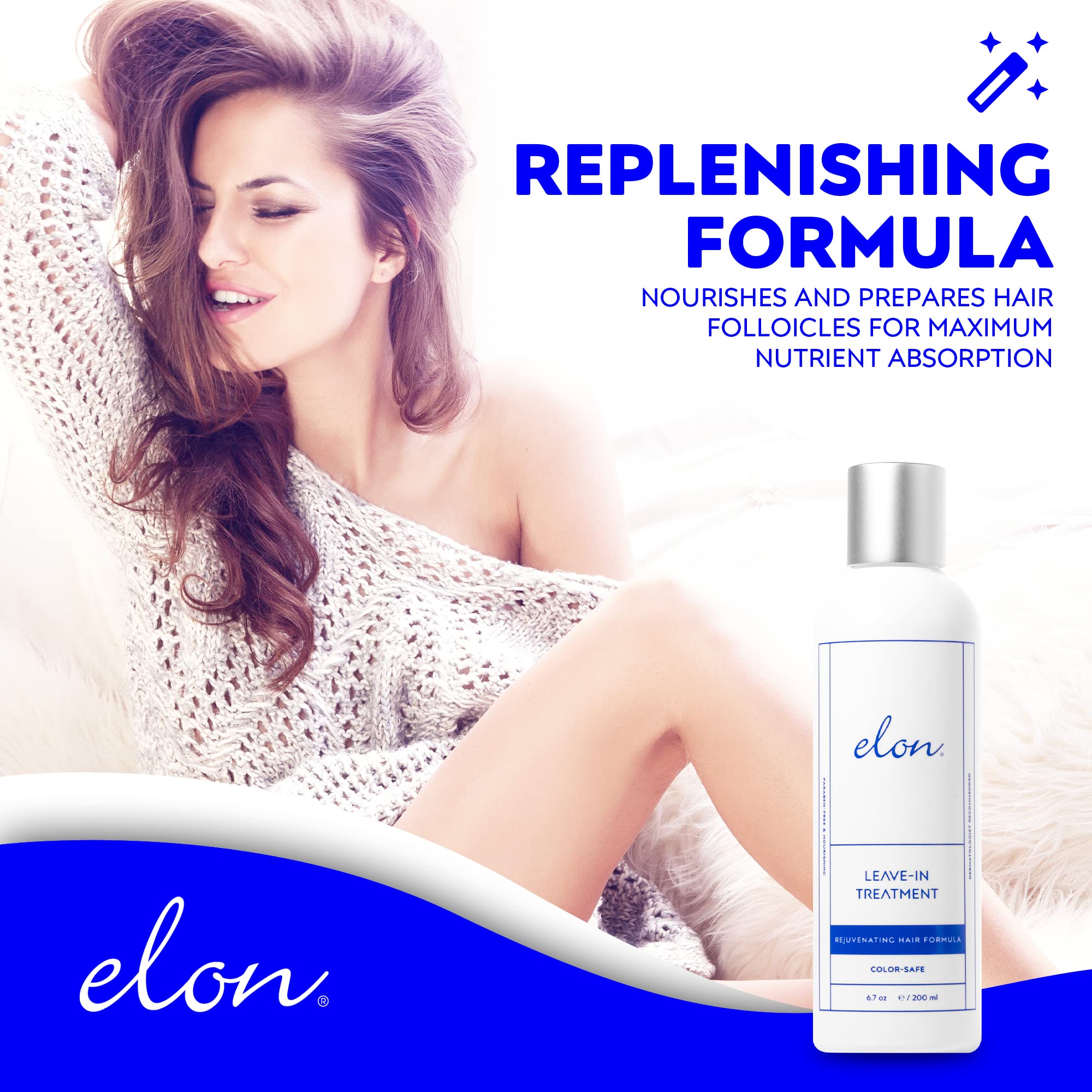Elon Thinning Hair System Leave-In Treatment 6 fl oz.