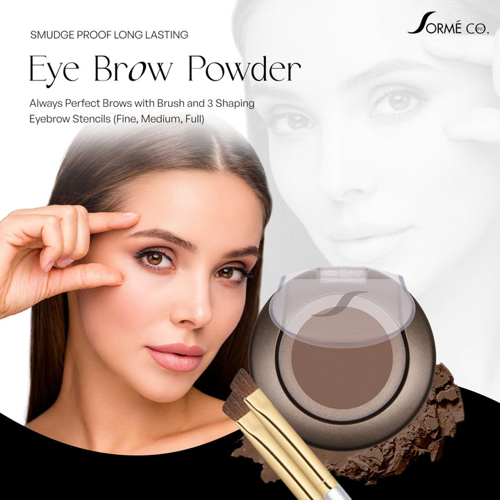 Sorme Cosmetics Always Perfect Brows, Soft Smoke, 0.12 Ounce