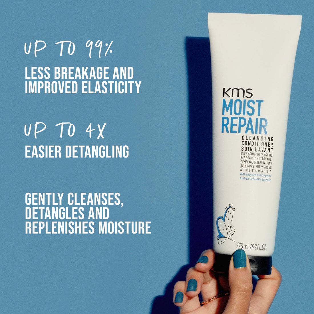 KMS California Moist Repair Cleansing Conditioner (Gentle Cleansing and Moisture) 300ml/10.1oz