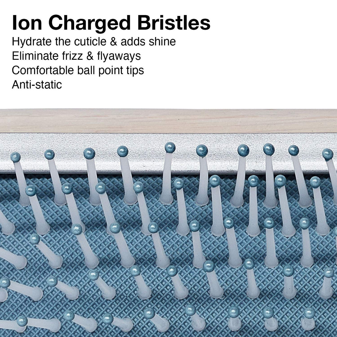 Olivia Garden EcoHair Paddle Bamboo Hair Brush Kit