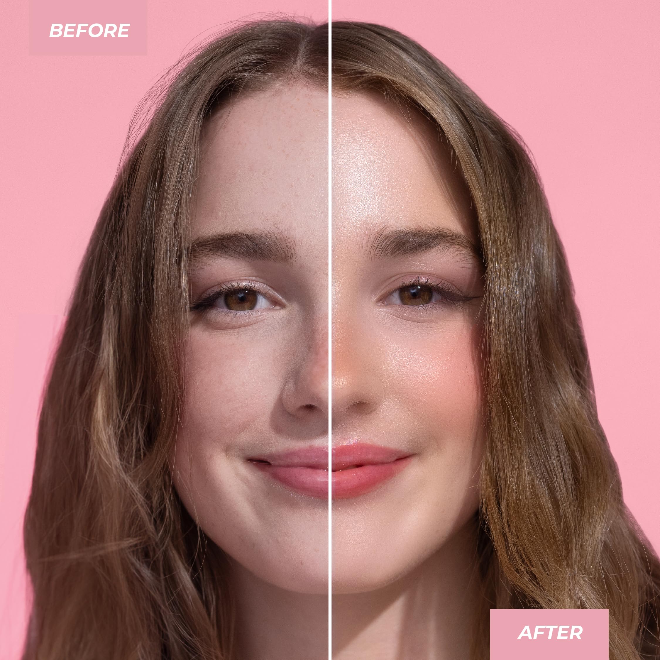 MCoBeauty Instant Glow Flash Primer, Skin-Perfecting Base for Radiant Makeup, Vegan, Cruelty Free Cosmetics