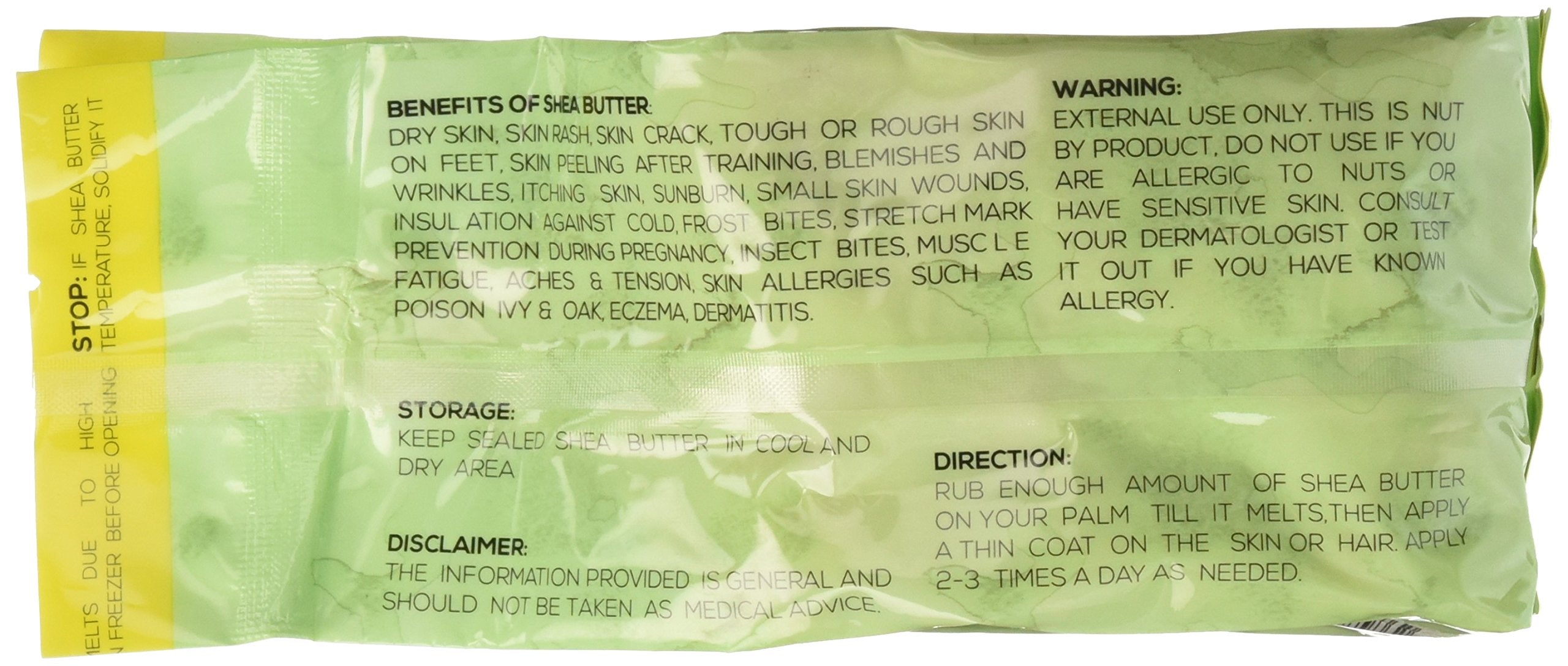 Raw Unrefined Ivory Shea Butter TOP Grade From Ghana 1 lb- SOFT by smellgood