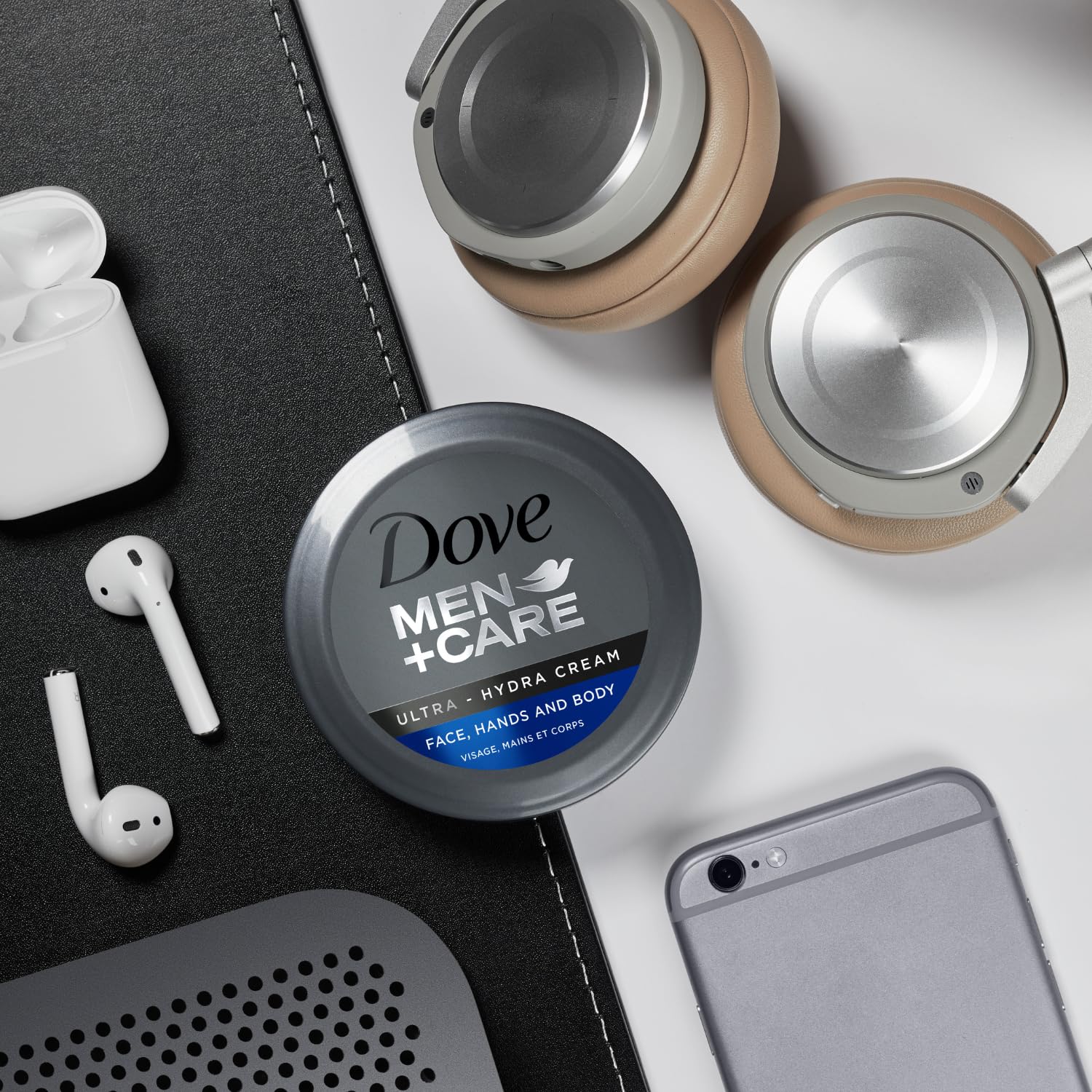 Dove Men+Care Ultra Hydra Cream - Dove Lotion, 3-In-1 Advanced Skin Care for Men, Face Cream, Hand Cream, and Body Lotion for Extremely Dry Skin, All Skin Types, 5.07 Fl Oz (Pack of 12)