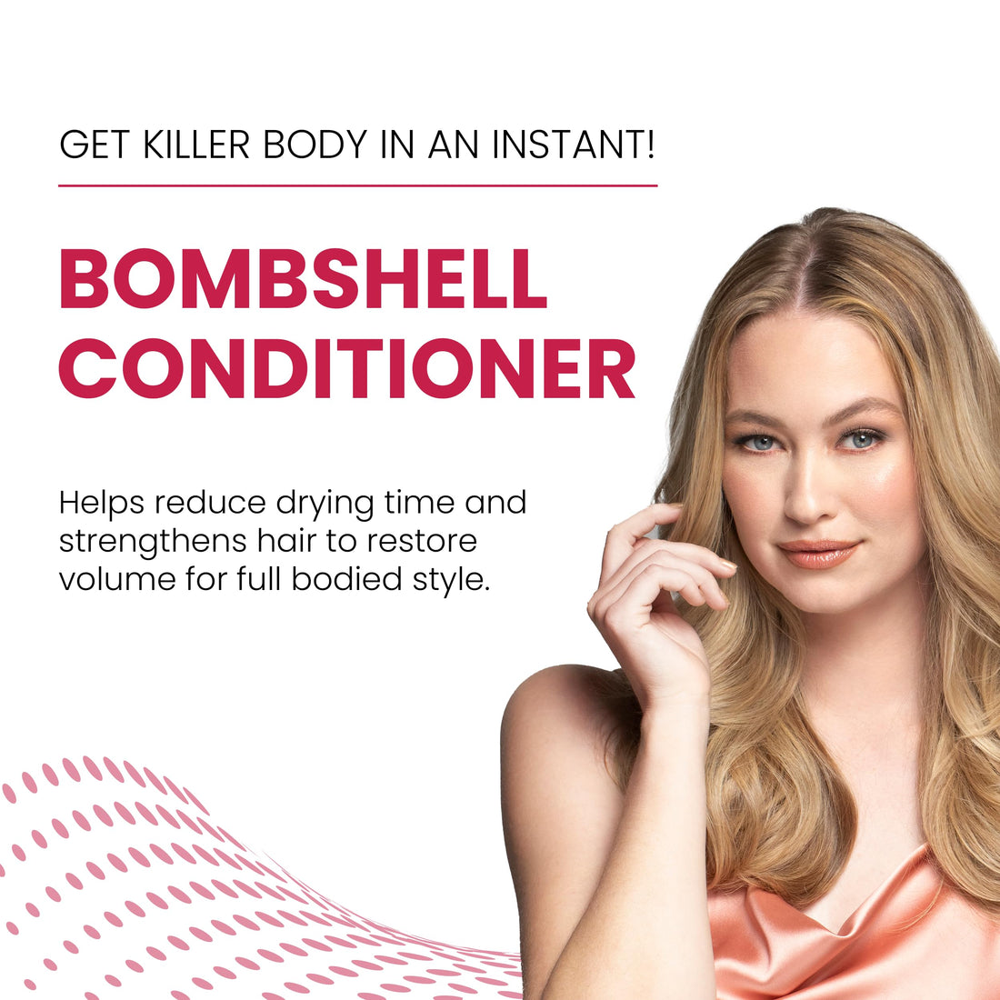 ALOXXI Bombshell Conditioner Reduces Drying Time and Nourishes without Weighing Hair Down with Quartz Dust, Sugar Starch & Bombshell Boost, 8 fl. oz.