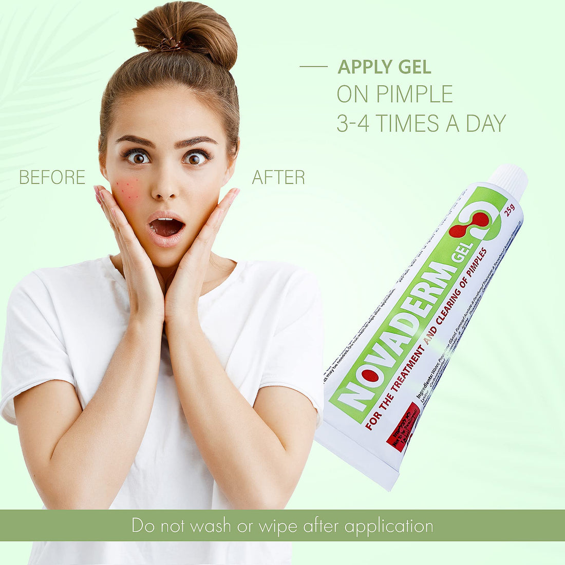 DAN Pharm NovaDerm Gel for the treatment and clearing.
