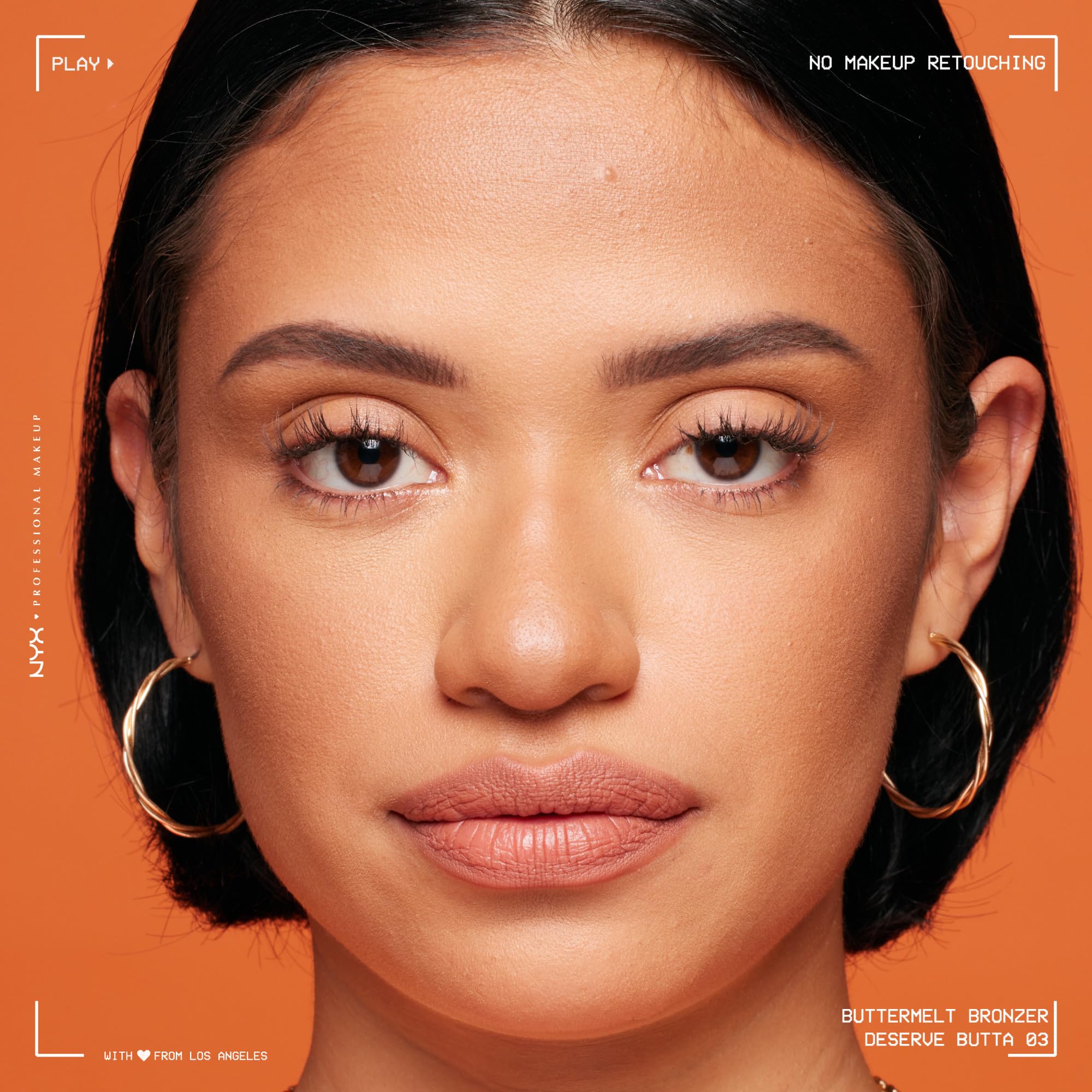 NYX PROFESSIONAL MAKEUP Matte Buttermelt Bronzer, Longwear Face Makeup with Up to 12 Hours of Wear, Vegan Formula - Deserve Butta