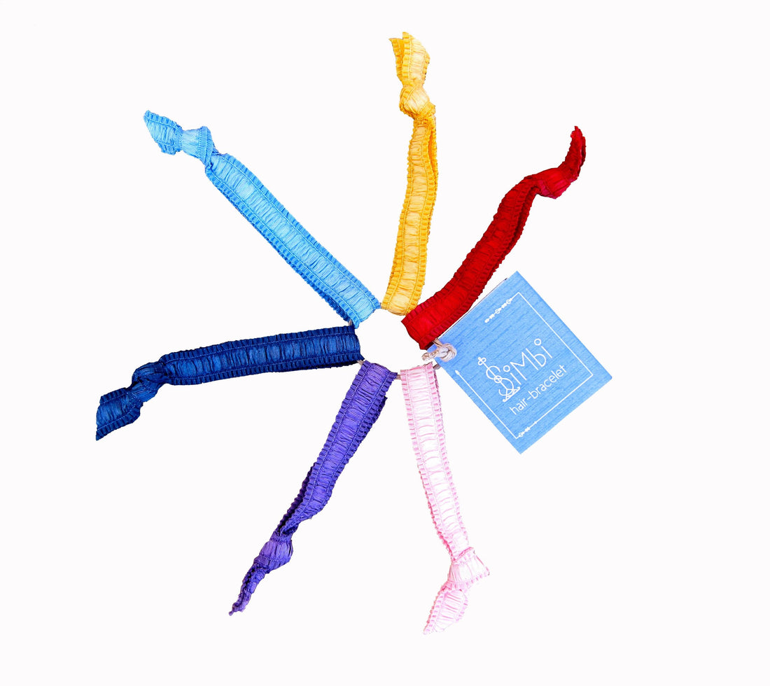 Simbi hair-bracelet Simbi bracelet/hair tie / 6 PAK