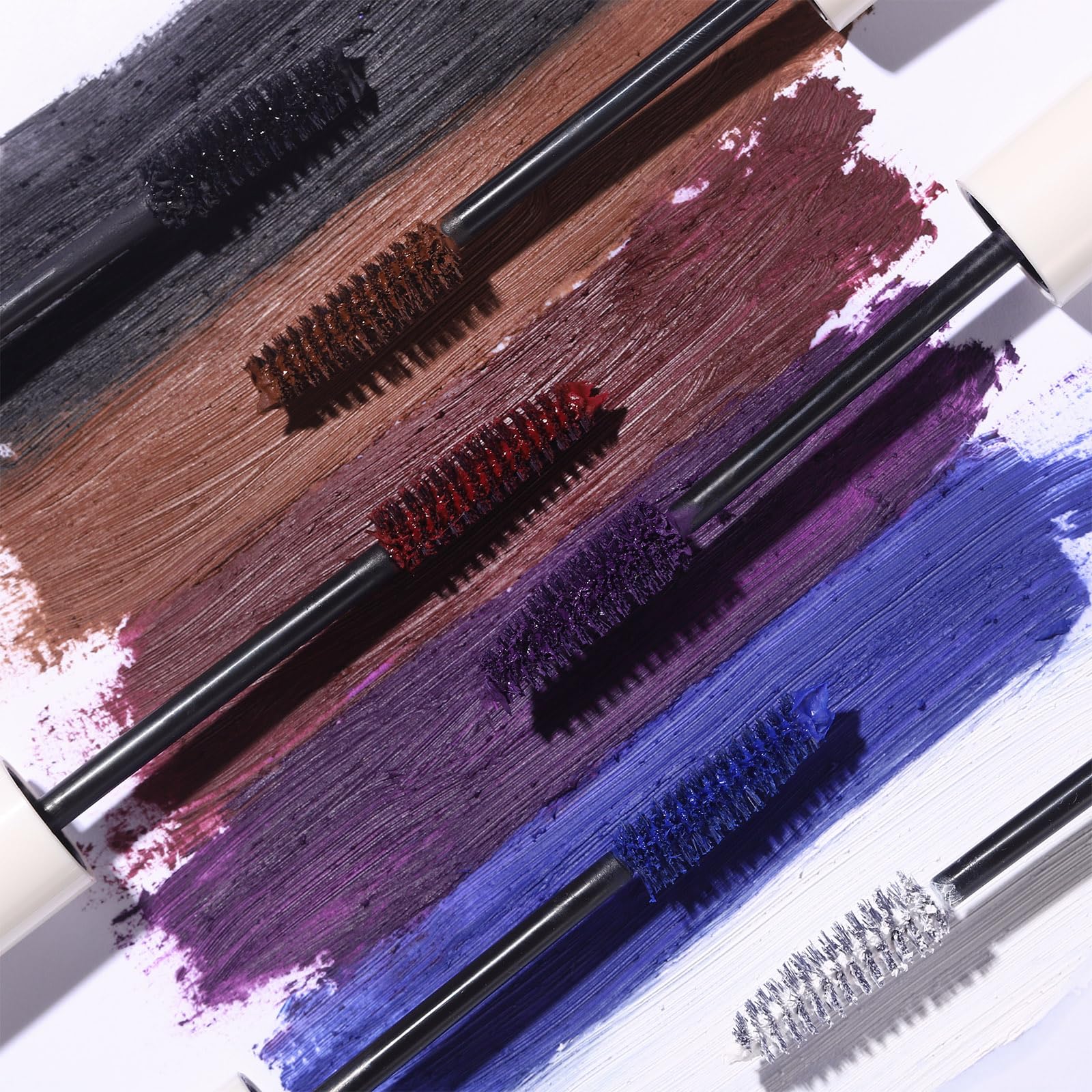 UCANBE Black and Purple Mascara and Liquid Eyeliner Set, Waterproof Colored Eye Makeup Duo - Enhance Your Gaze with Natural Lasting Lift & Curl for Lashes and Pigmented Smudge-Proof Eye Liner