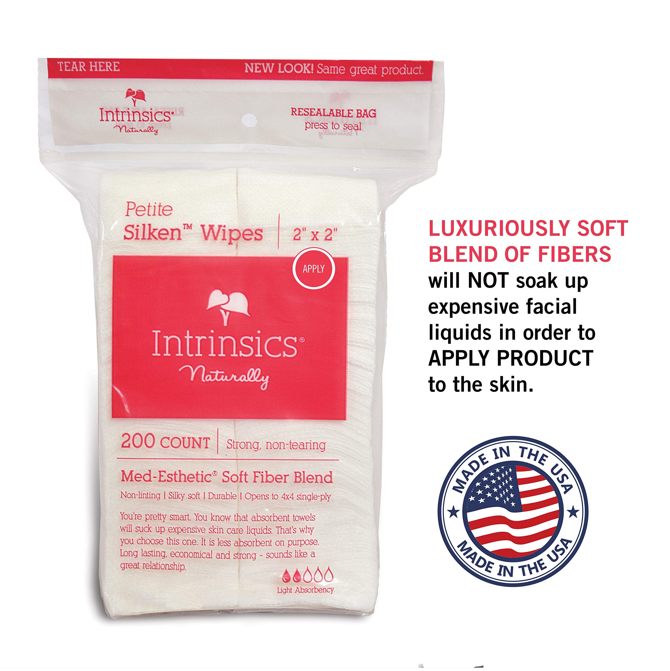 Intrinsics Petite Silken Wipes Unisex Wipes 200 Count