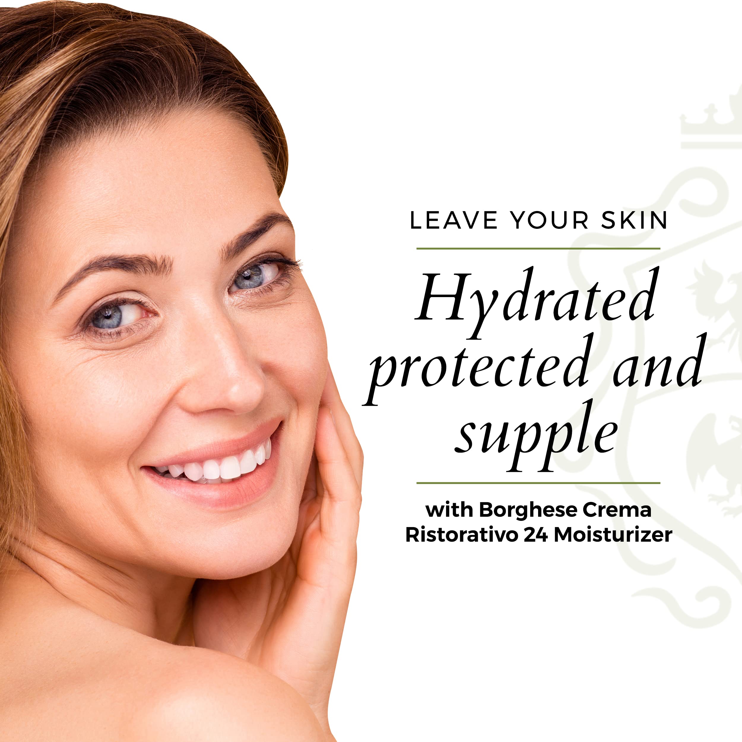 Borghese Crema Ristorativo-24 Continuous Hydration Moisturizer, 1 oz.