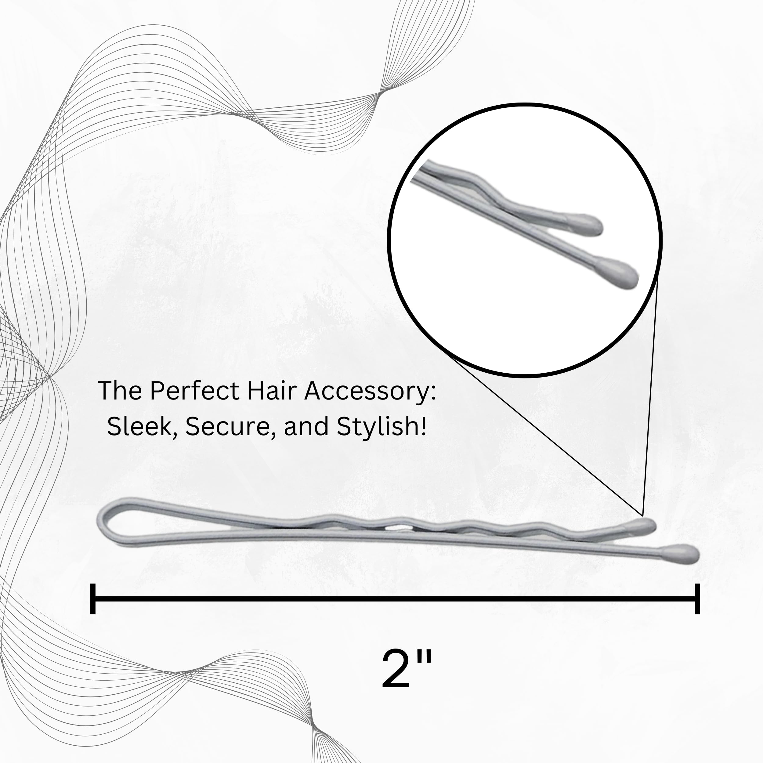 Sta-Rite Bobby Pins 1353 Silver 60 count