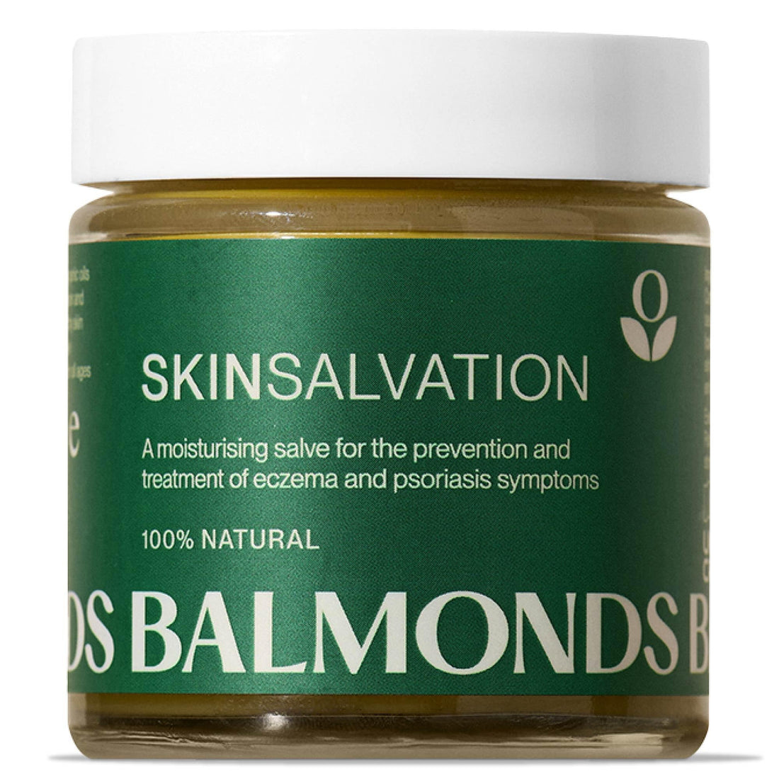 Balmonds Skin Salvation 4oz. (120ml), Salve for Dry, Rough & Sensitive Skin – All-Purpose Intensive Moisturizer with Calendula, Hemp & Beeswax – 100% Natural Balm & Cruelty Free