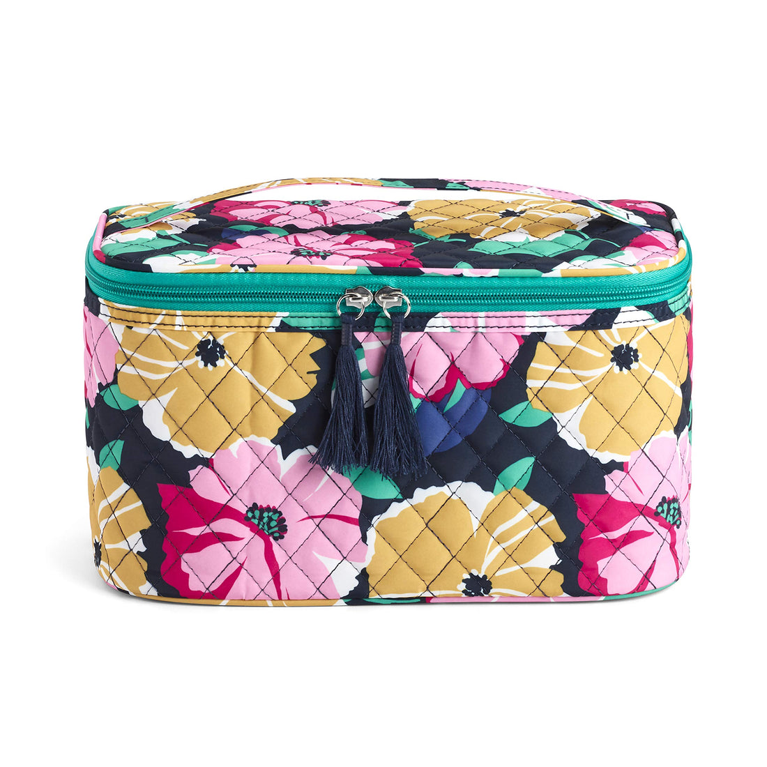 Allegro by Scunci Modella Big Bloom Train Case Makeup Organizer