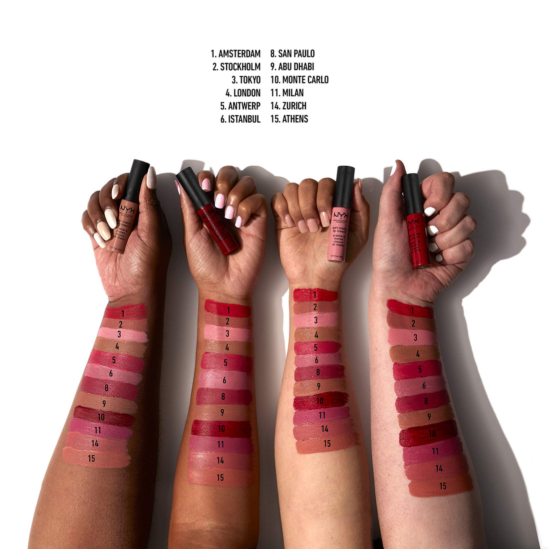 Nyx Professional Makeup Soft Matte Lip Cream, Istanbul, 8ml