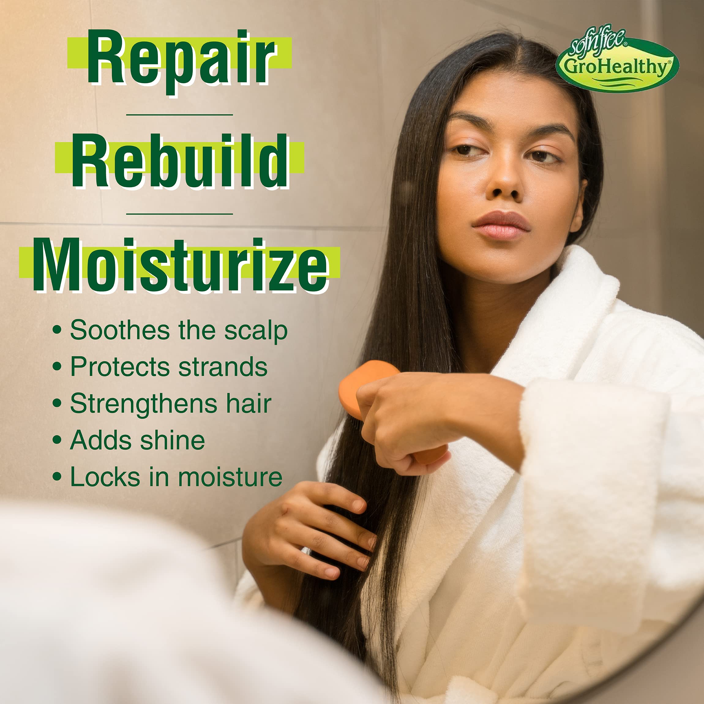 Sofn'free GroHealthy Milk Protein & Olive Oil Really Deep Conditioning Treatment by sofn'free