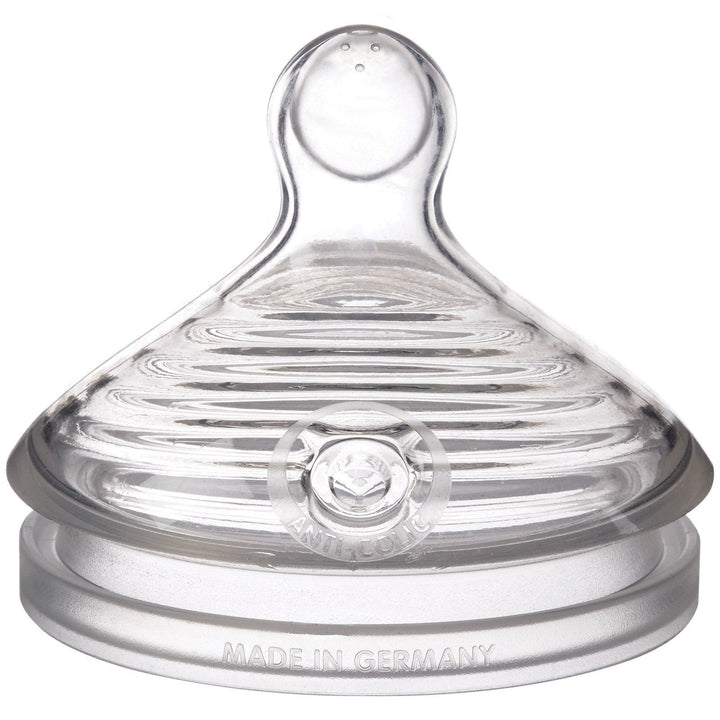 NUK Simply Natural Replacement Nipples, Fast Flow, 2pk