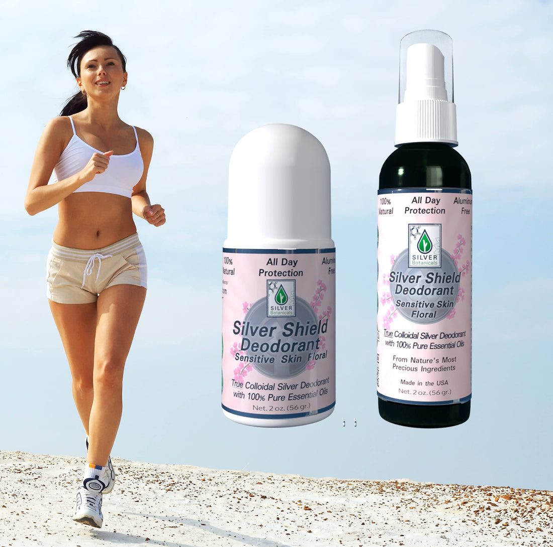 Silver Shield Deodorant - Sensitive Skin Formula - Floral Scent