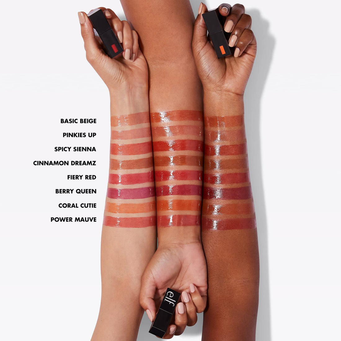e.l.f. Glossy Lip Stain, Long-Lasting, Lightweight Lip Stain For A Sheer Pop Of Color & Subtle Gloss Finish, Vegan & Cruelty-Free, Power Mauves