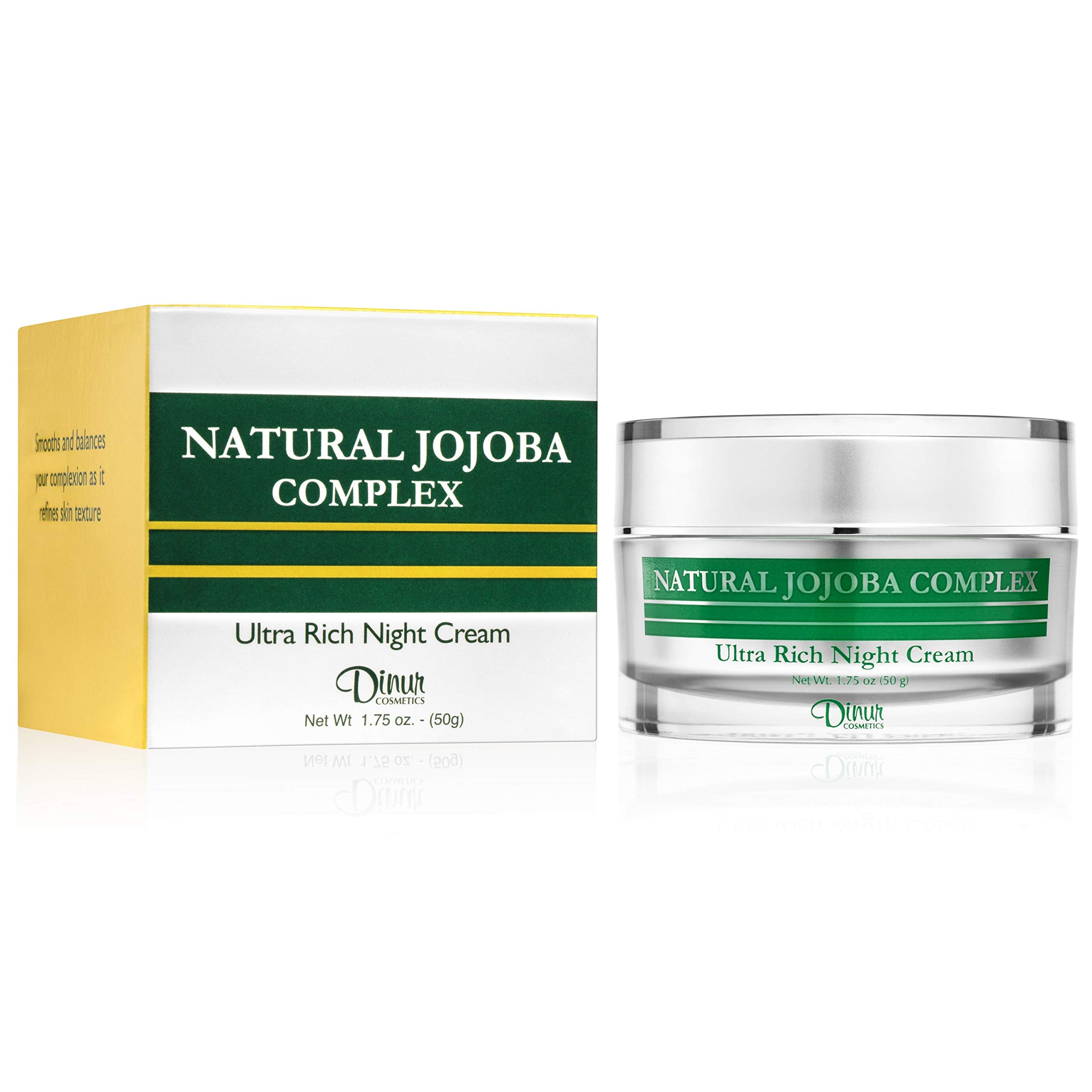Dinur Natural Jojoba Complex Ultra Rich Night Cream 2 oz