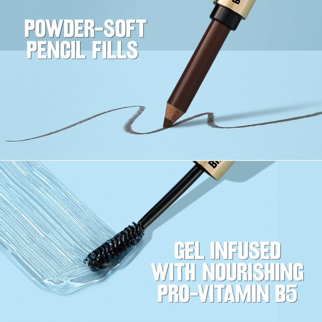 Revlon ColorStay Brow Fantasy, All In One Eyebrow Powder Pencil with Shaping Clear Gel, Gel Infused with Panthenol, Smudge-proof, 16HR Visibly Full Brows, 004 Dark Brown
