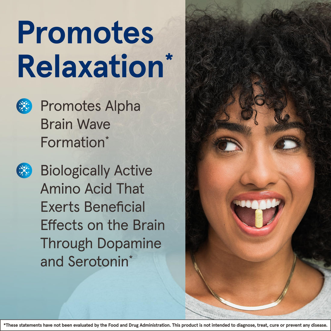 Jarrow Formulas® Regular Strength Theanine 100 mg, Dietary Supplement, 60 Capsules, 60 Day Supply