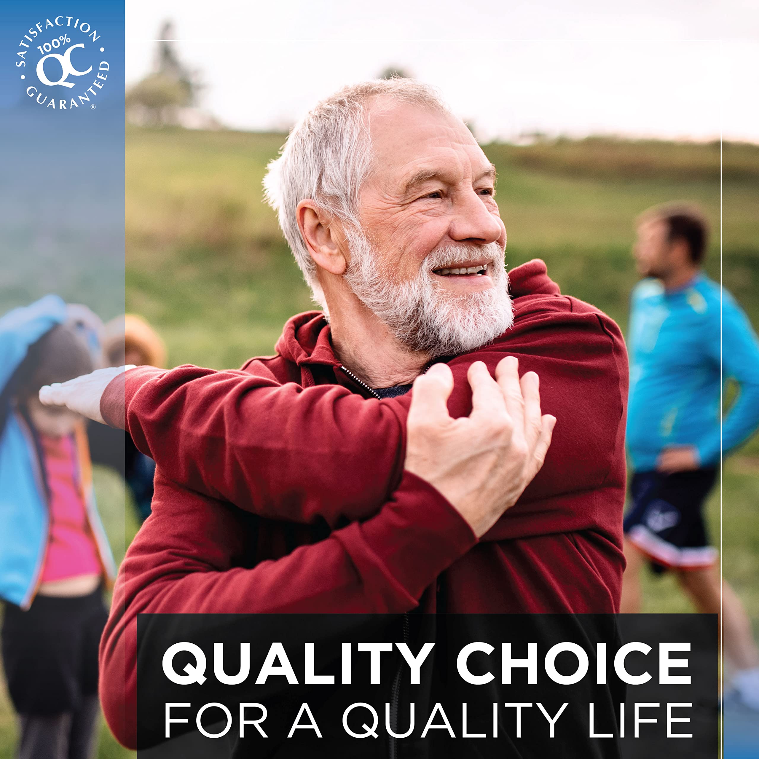Quality Choice Mens Multi-Vite, Multivitamin Tablets for Daily Health Support Formulated for Men Under 50 in 120 Count Bottles