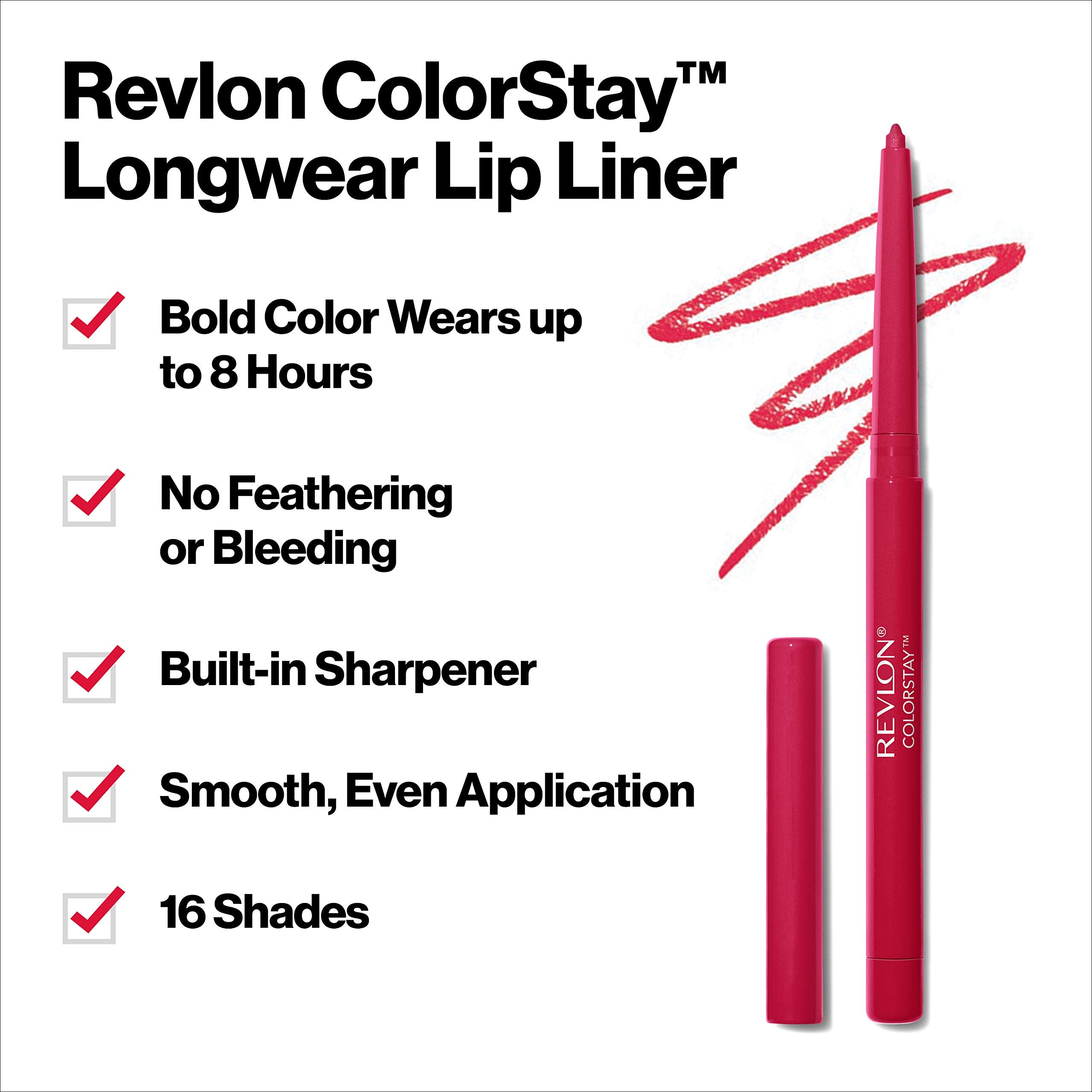 REVLON ColorStay Lip Liner Cream Finish, Blush
