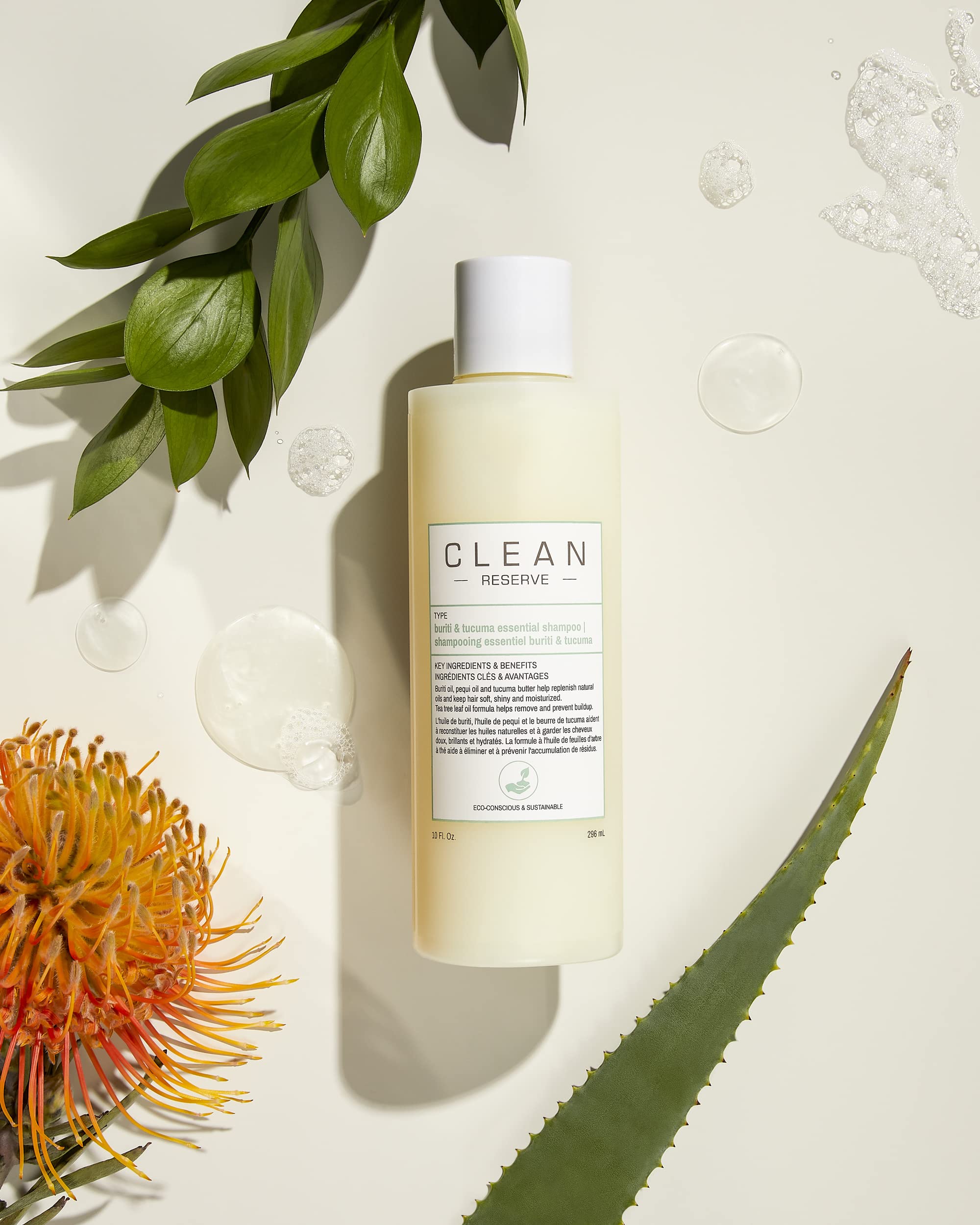 CLEAN RESERVE Buriti & Tucuma Essential Hair Shampoo | Vegan