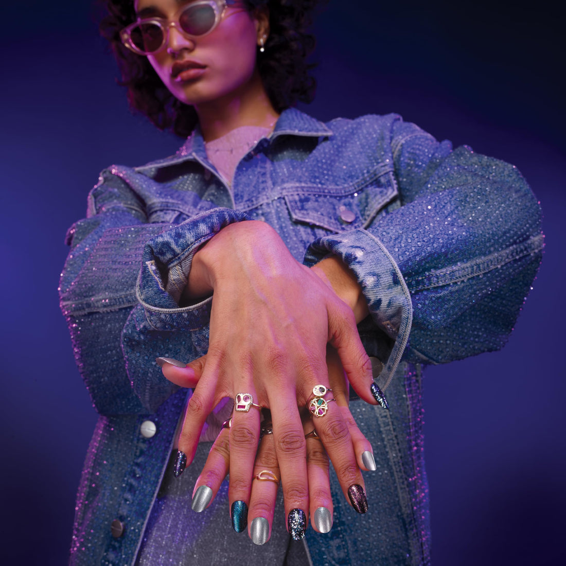 Sally Hansen Insta-Dri, Illusion, Quick Dry, Long Lasting, Sheer, Shimmery White Nail Polish