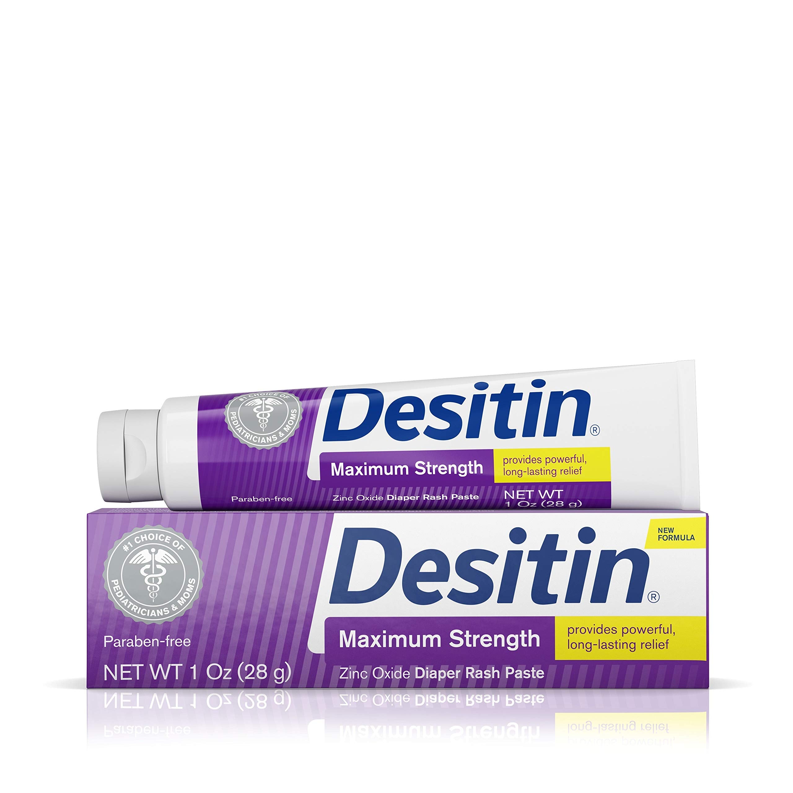 Desitin Diaper Rash Maximum Strength Original Paste, Travel Size, 1 Oz. Tube