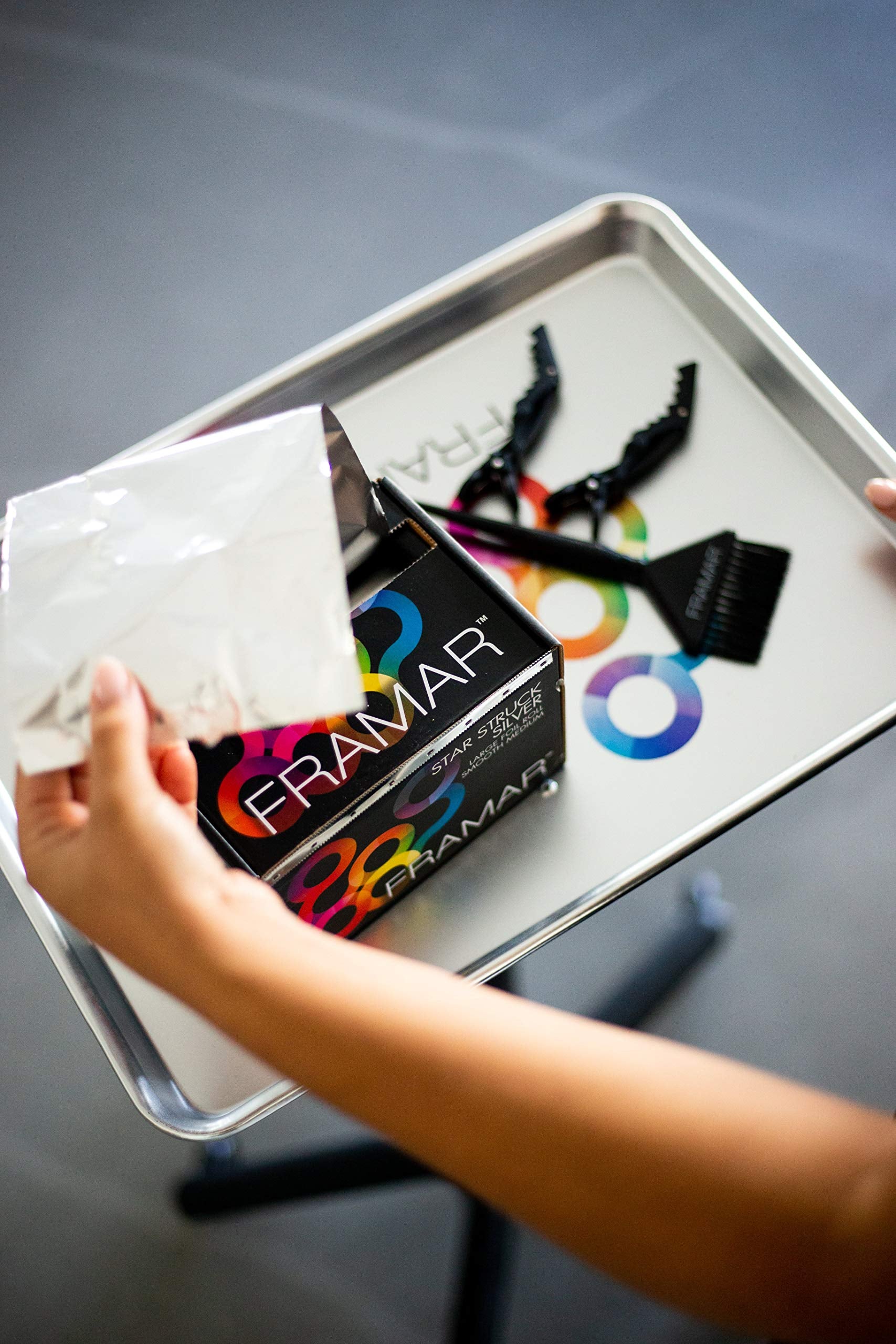 Foil It Star Struck Silver Large Foil Roll - 1600 ft