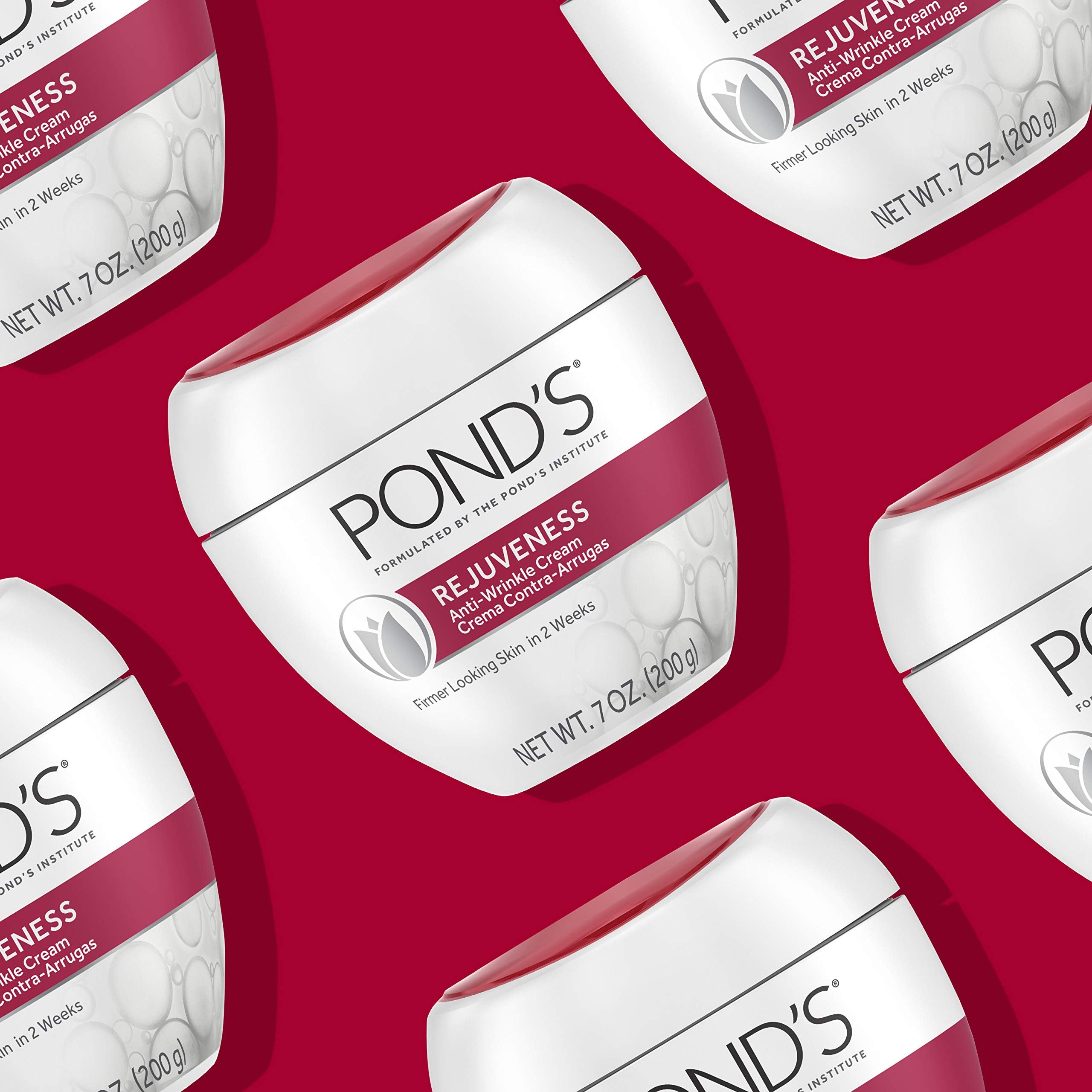 Pond's Rejuveness Anti-Wrinkle Cream Anti-Aging Face Moisturizer With Alpha Hydroxy Acid and Collagen 14.1 oz
