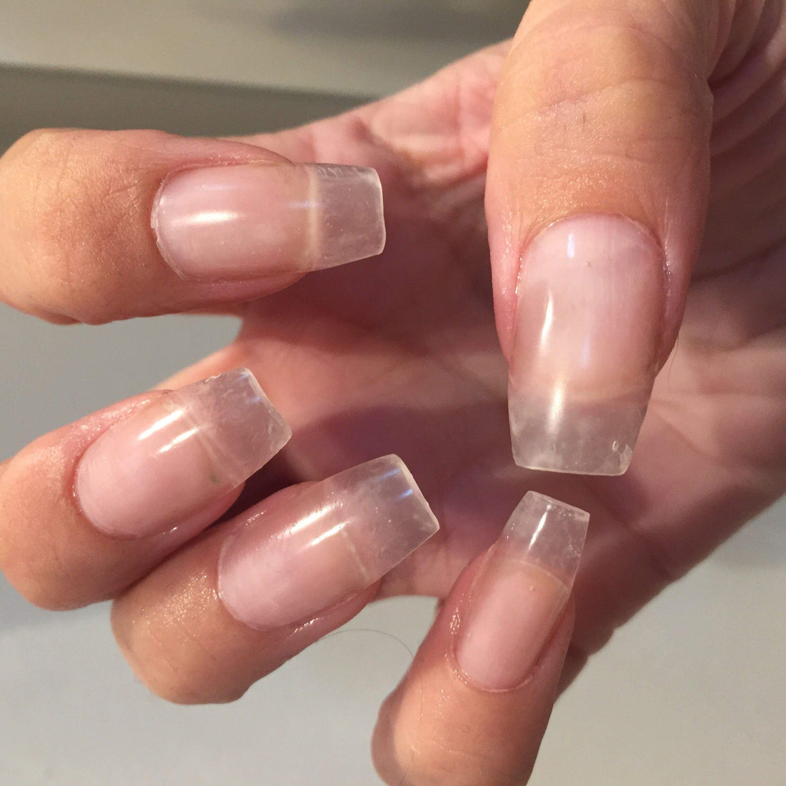 AIMEILI Clear Builder Gel Nail Extension, 30ml 1oz Nail Enhancement Gel Nail Polish