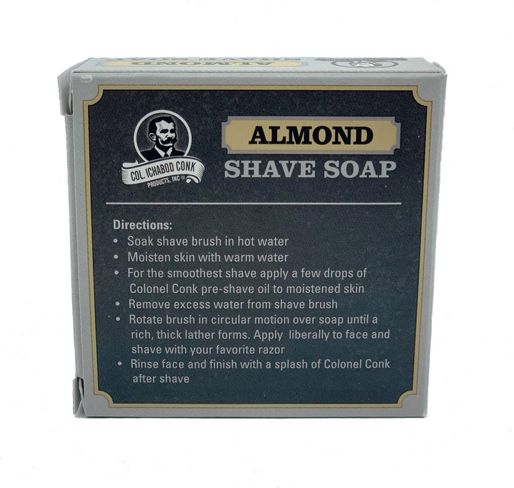 Col. Conk World's Famous Super Bar Shaving Soap - 3.75 Oz., Almond