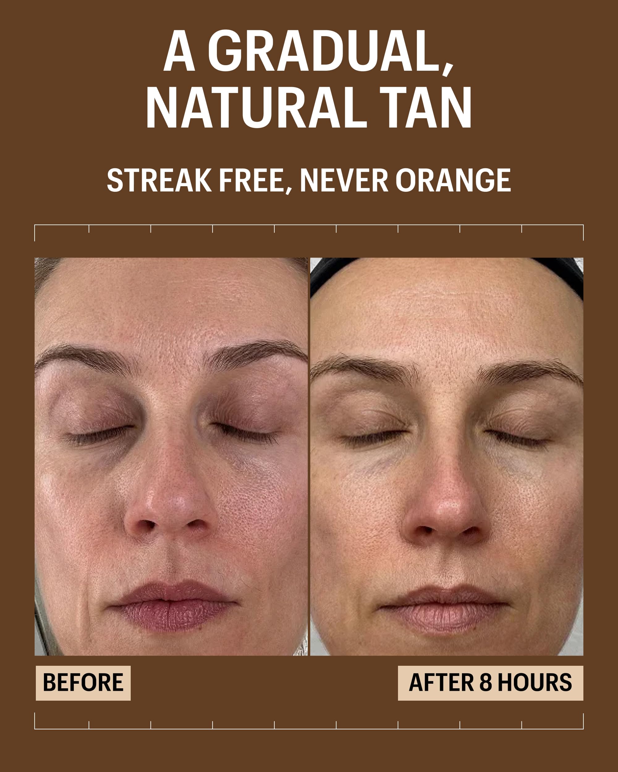 Allies of Skin Daily SPF 50 Daily Self Tanner for Face | Buildable Natural Tan with Sunscreen and Vitamin C | Lightweight Gel Formula for Streak-Free Finish and Glow (1.7 Fl oz)