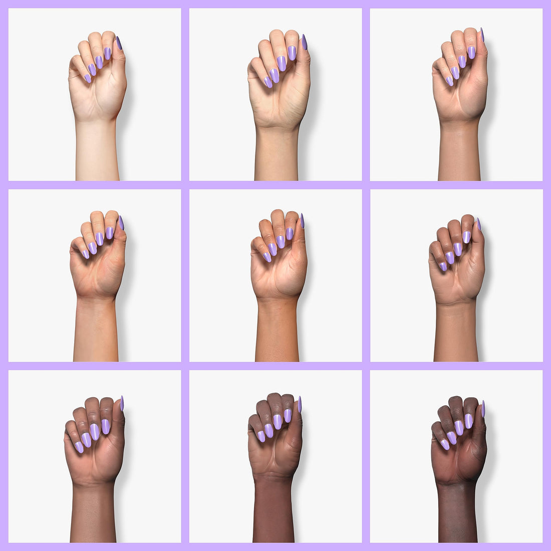 AIMEILI Shellac Soak Off UV LED Gel Nail Polish - Neon Lavender (060) 10ml