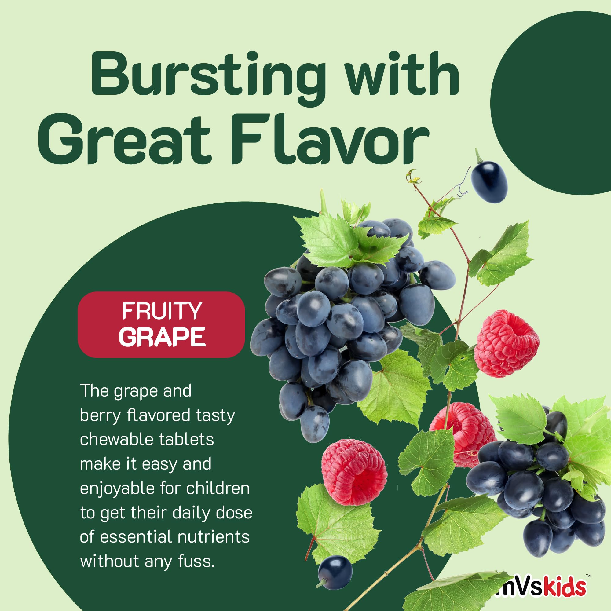 YumVs Complete Kids Multivitamin with Iron - Kids Chewable Multivitamin - Kids Vitamins Multivitamin + Kids Iron Supplement - Toddler Vitamins for 2 Year Old+, Kosher, Halal, Gluten Free (120 Tablets)