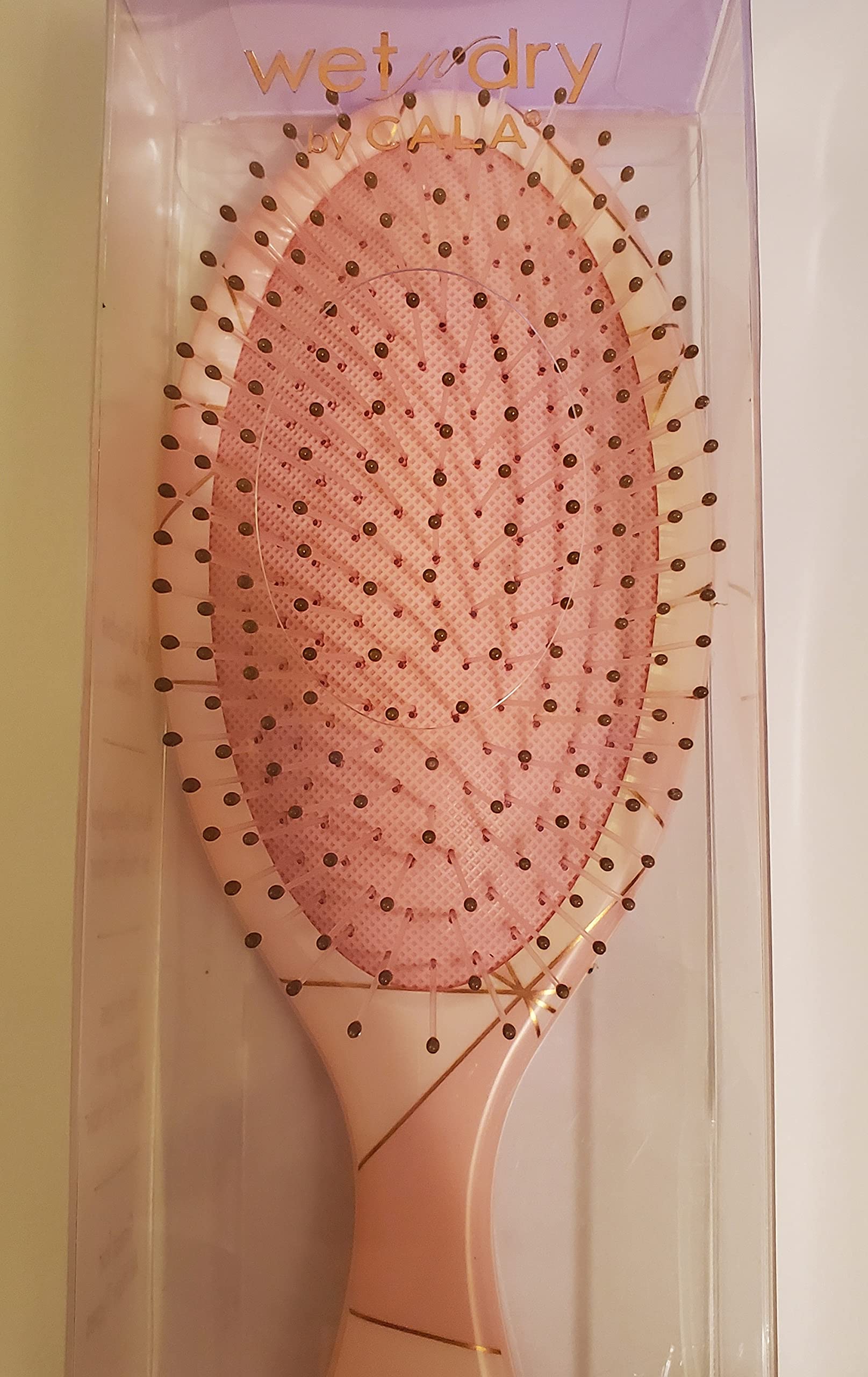 Cala Wet-n-dry geometric hair detangler