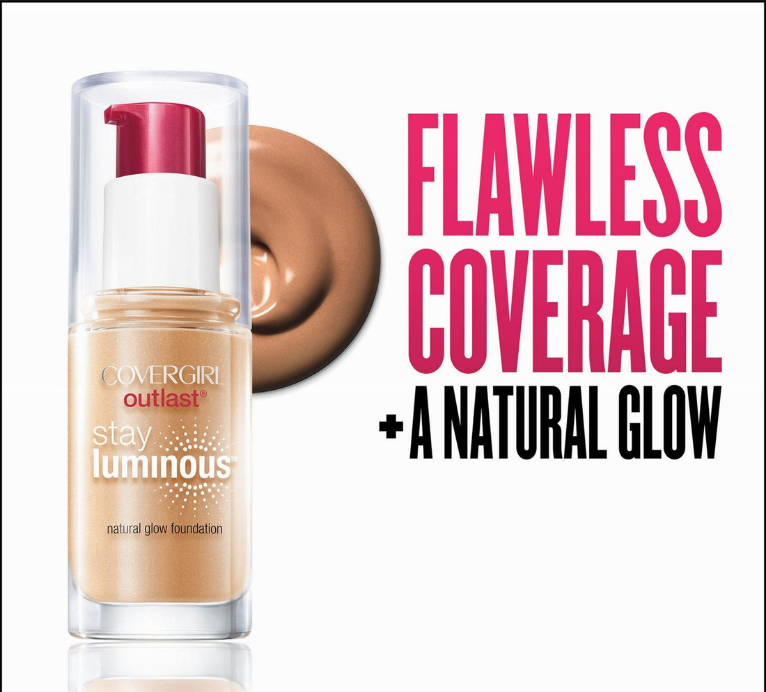 COVERGIRL Outlast Stay Luminous Foundation Classic Tan 860, 1 oz