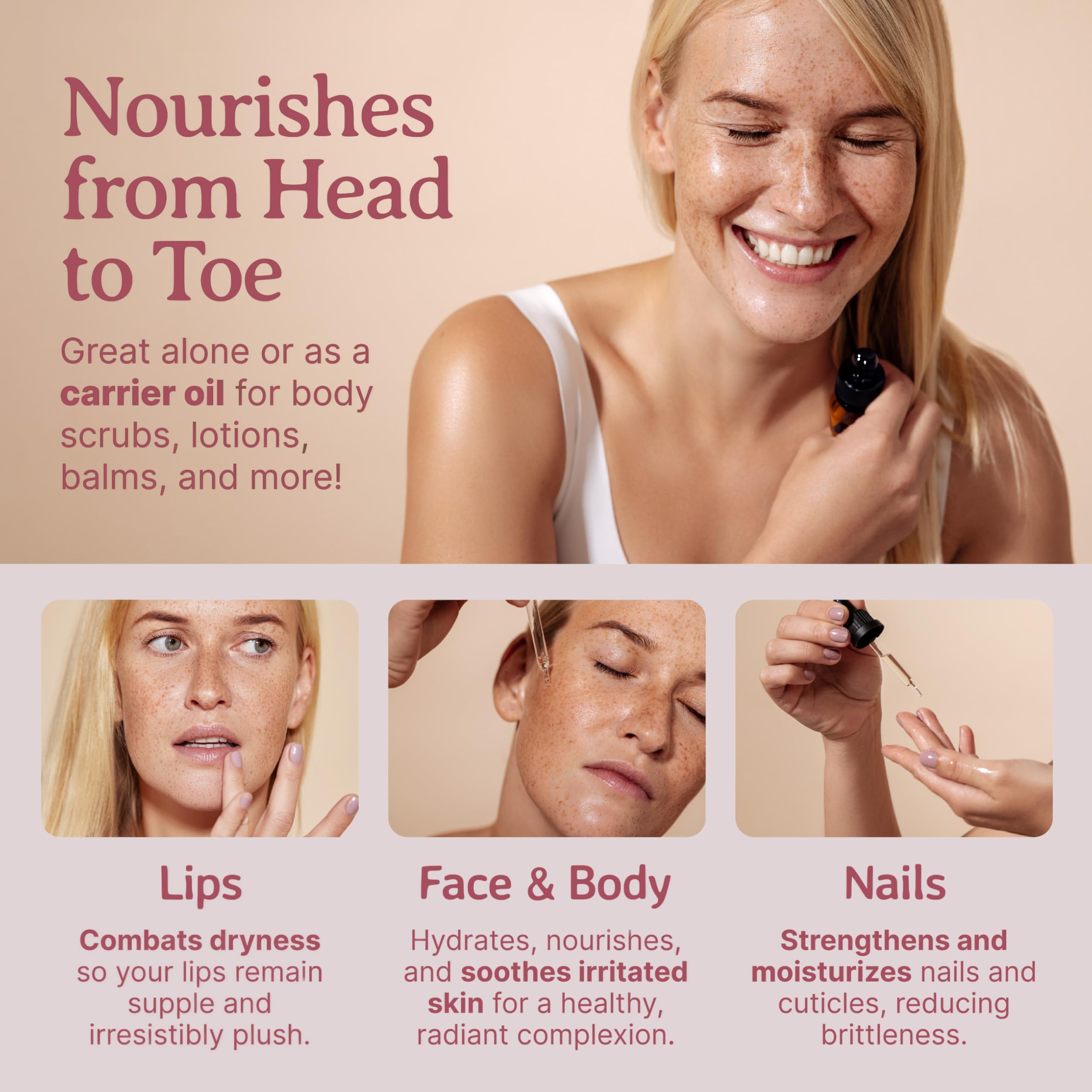 NEW Maracuja Oil (Passion Fruit). 16oz. Cold-pressed. Unrefined. Organic. 100% Pure. Non-GMO. Hexane-free. Fights Wrinkles. Softens Hair. Natural Moisturizer. For Hair, Skin, Beard, Stretch Marks.