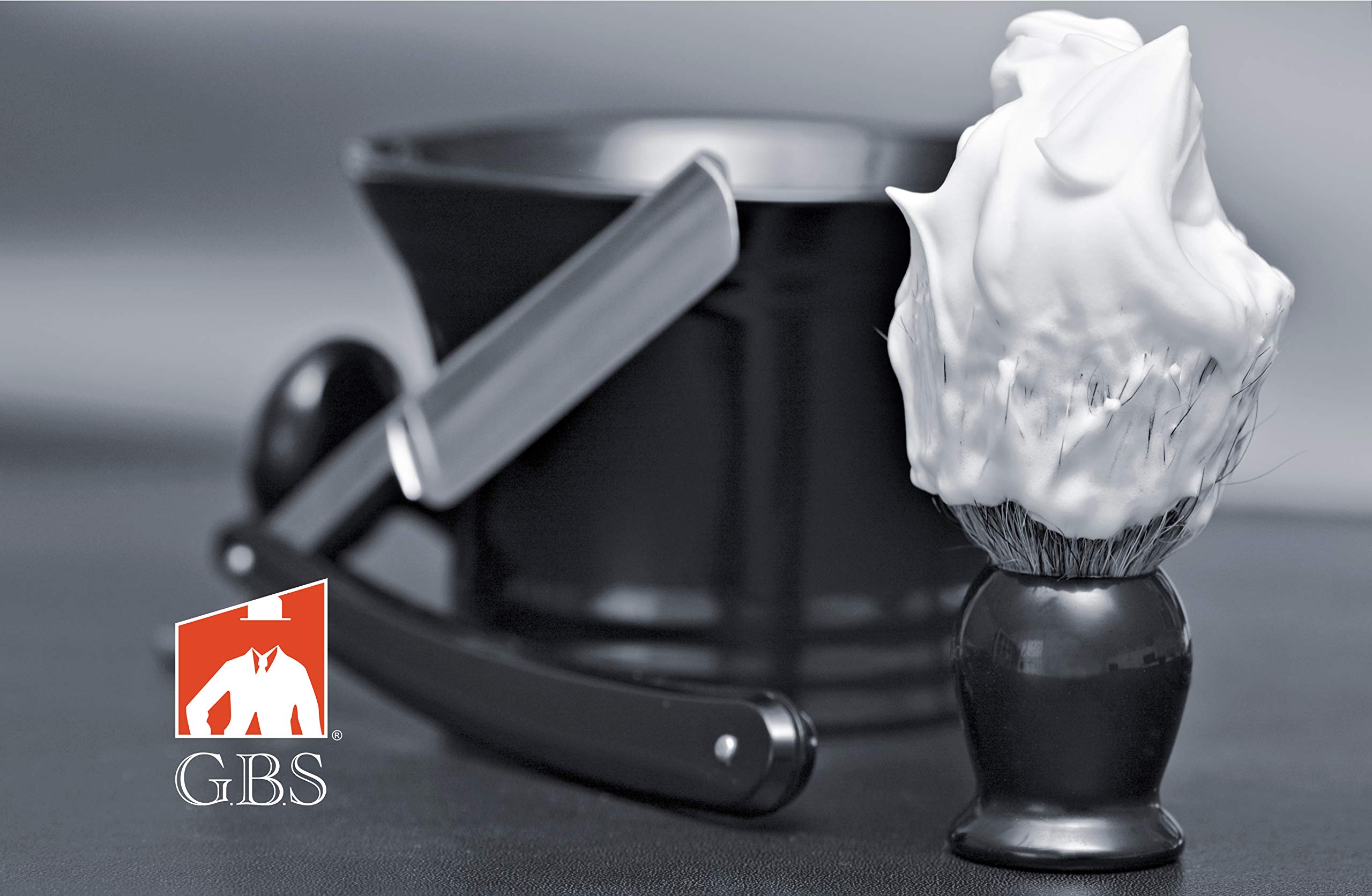 Brush and Razor Stand -- All chrome will fit all kinds of brushes and razors!