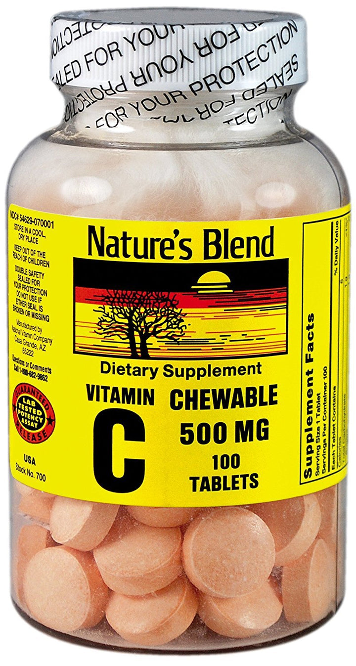 Nature's Blend - NAT B VIT C CW 500MG 100