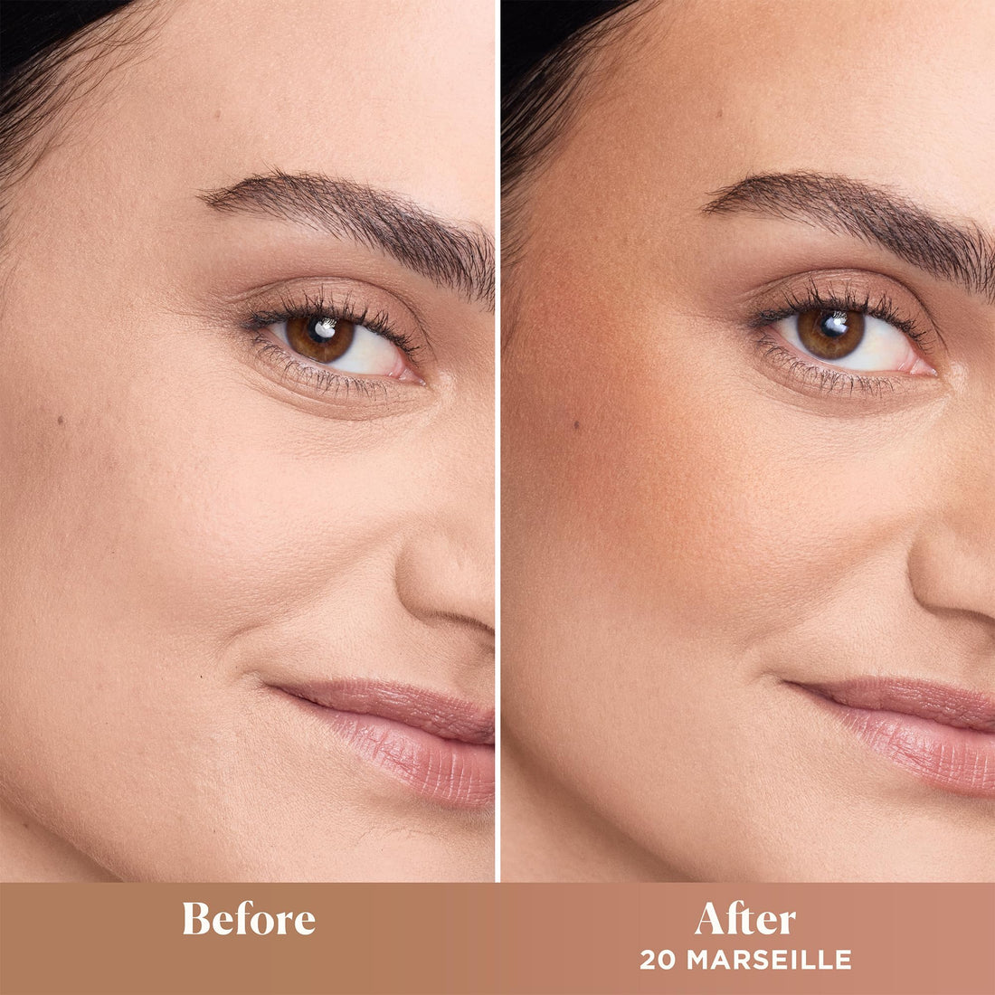 Laura Mercier Bronze Color Infusion, 12HR Long Wear, Talc-Free Bronzer Powder, Skin-Smoothing, Lightweight and Breathable, Natural Glow, Blurred Finish, 20 Marseille