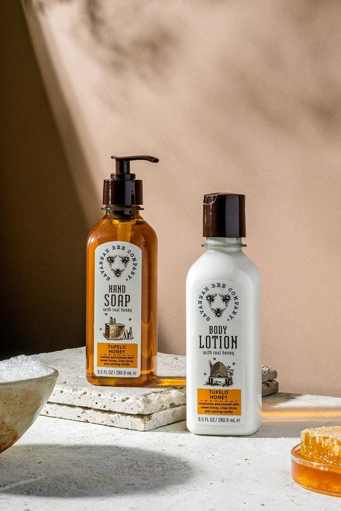 Savannah Bee Company Honey Body Lotion - All Natural Body Lotion for Women and Men
