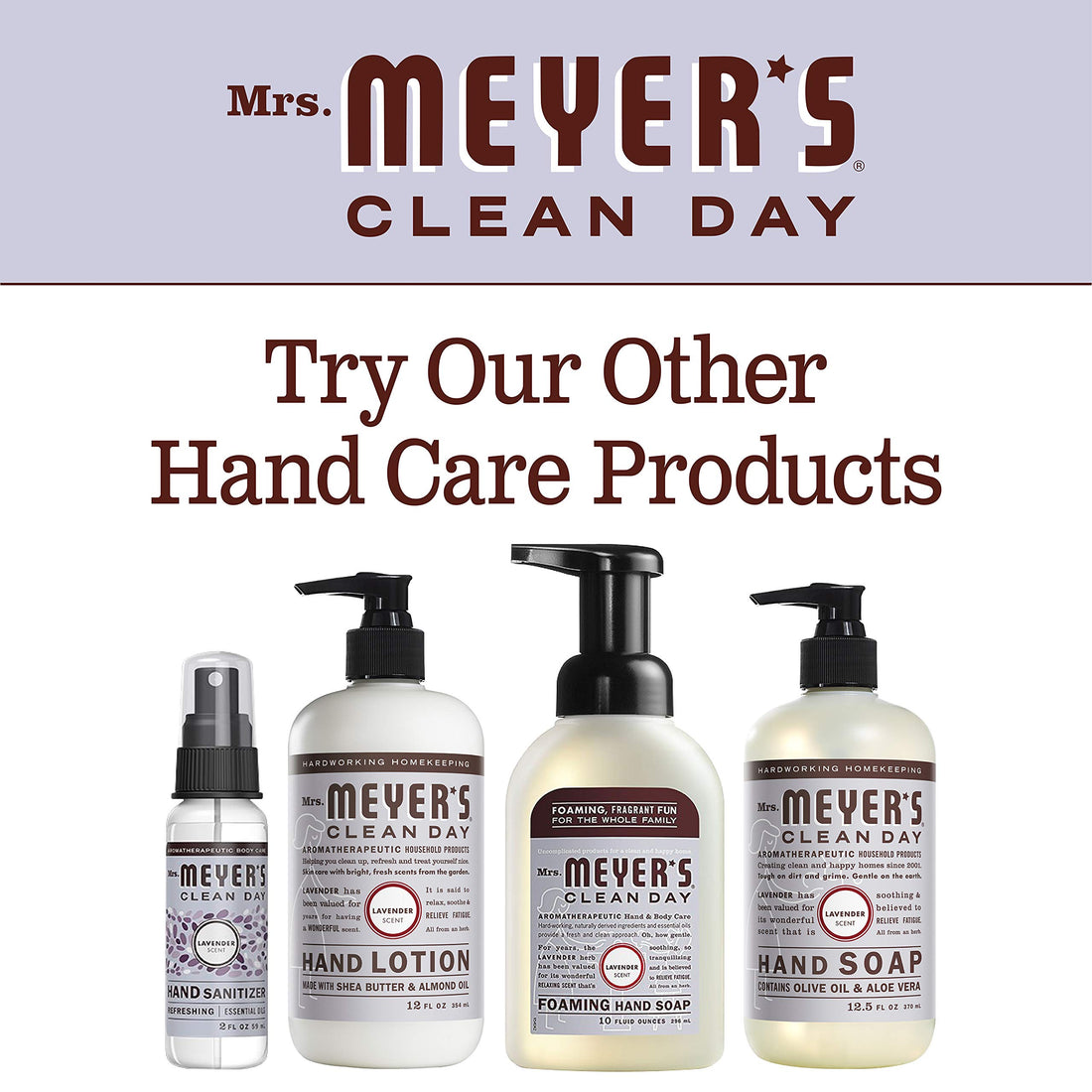 Mrs. Meyer's: Liquid Hand Soap Refill Lavender 33 oz
