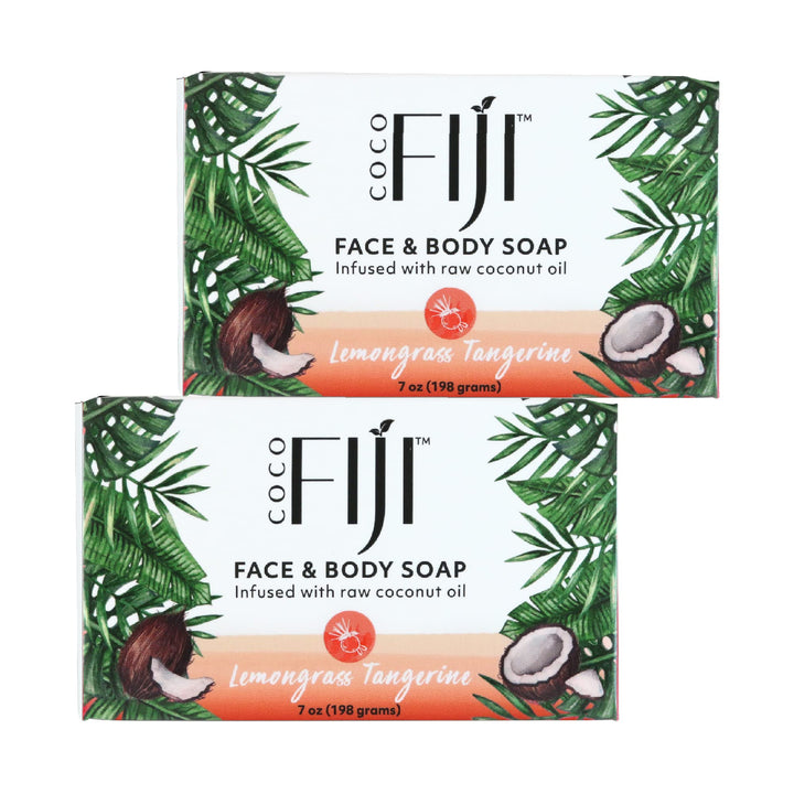 Organic Fiji Organic Lemongrass Tangerine Soap Bar 7 oz Bar(S) by Organic Fiji