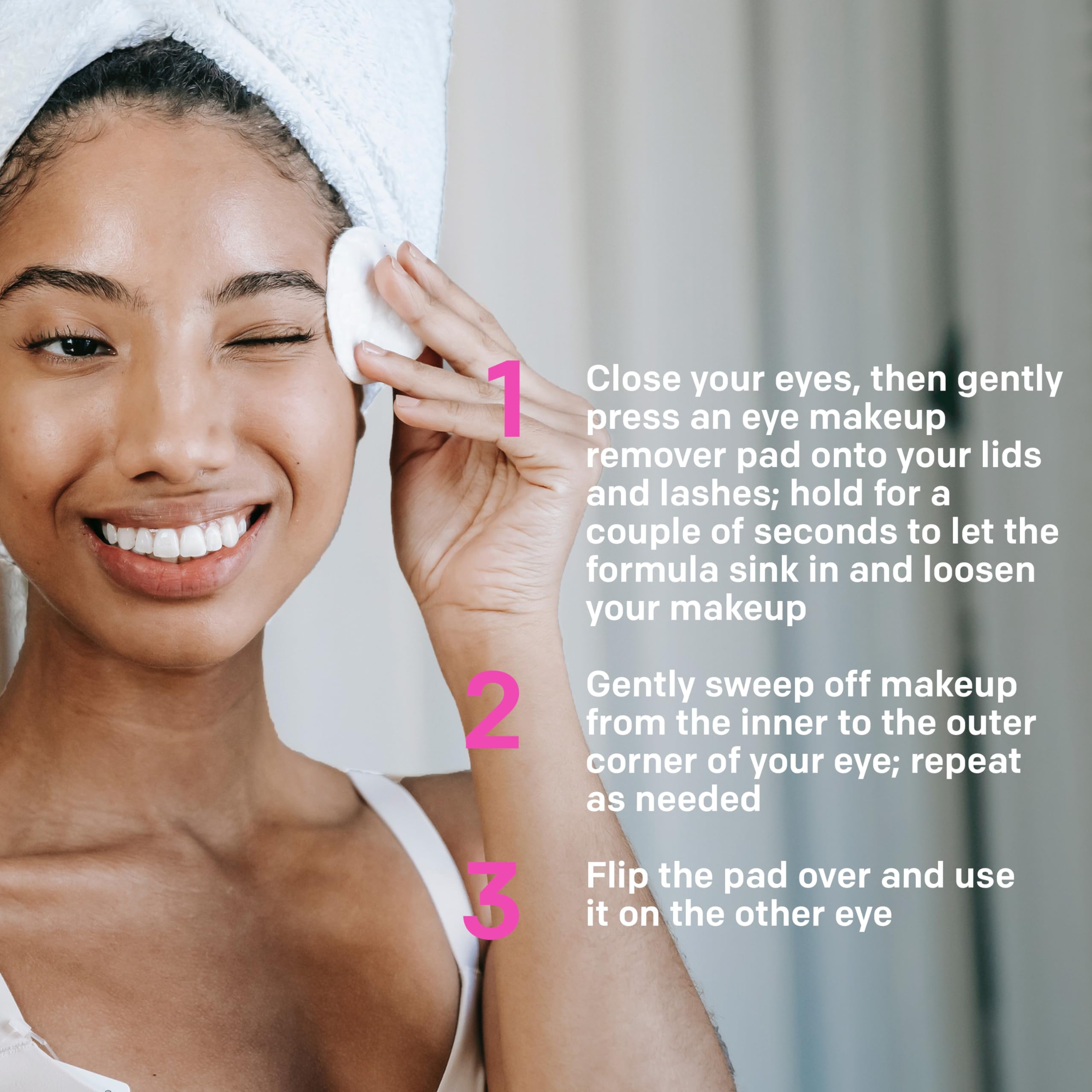 Almay Biodegradable Makeup Remover Pads, Micellar Gentle, Hypoallergenic, Fragrance-Free, Dermatologist & Ophthalmologist Tested, 120 Count