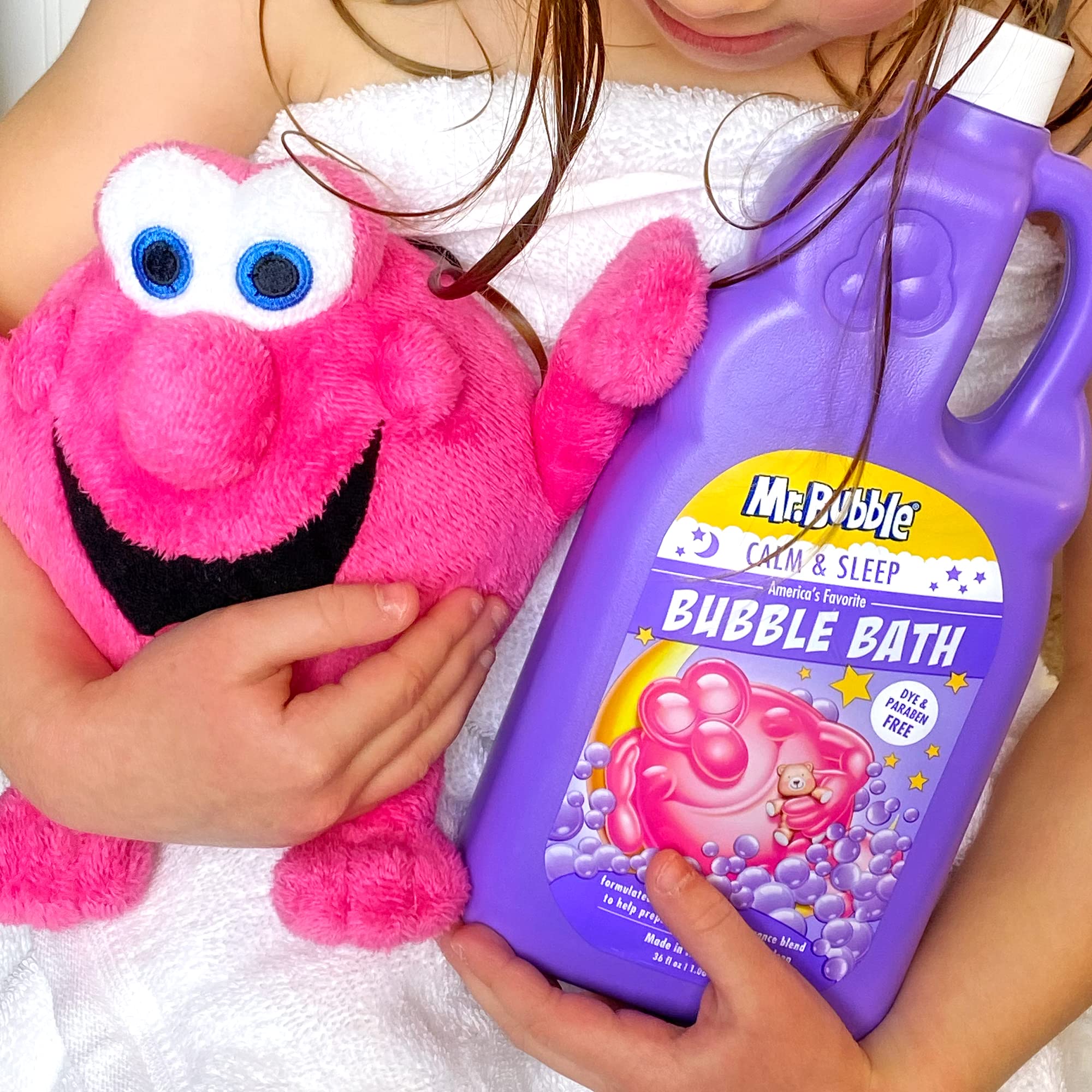 Mr. Bubble Calm & Sleep Bubble Bath (Pack of 2 Bottles, 36 fl oz Each)