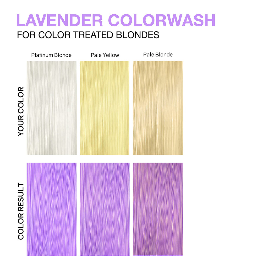 Celeb Luxury Viral Pastel Lavender Color Wash