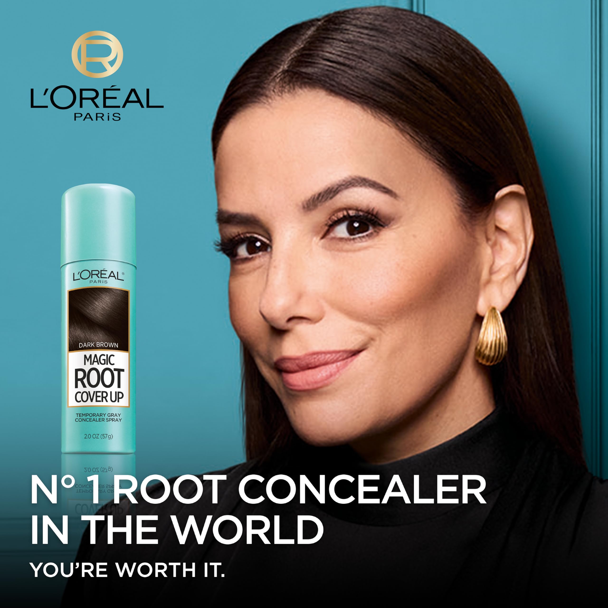 L'Oreal Paris Magic Root Cover Up Gray Concealer Spray Dark Blonde 2 oz.(Packaging May Vary)